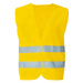 Printwear Reflexná bezpečnostná vesta X217 Signal Yellow