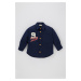 DEFACTO Baby Boy Twill Long Sleeve Shirt