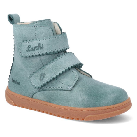 Barefoot detské zimné topánky Lurchi - Marlies Verde zelené
