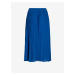 Modrá dámska plisovaná sukňa VILA Moltan
