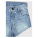 Pepe Jeans Džínsové šortky Patty PG800783 Modrá Regular Fit