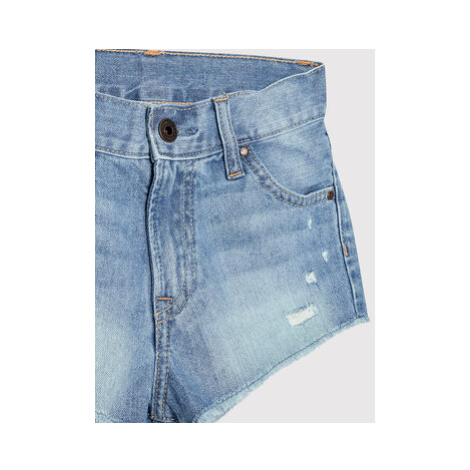 Pepe Jeans Džínsové šortky Patty PG800783 Modrá Regular Fit