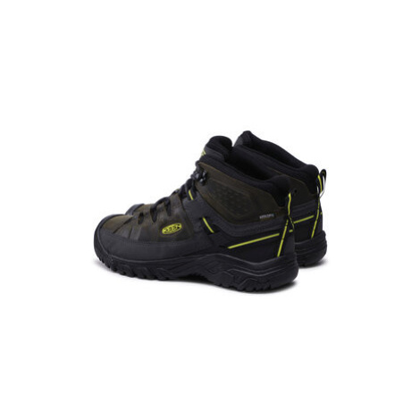 Keen Trekingová obuv Targhee III Mid Wp Men 1026861 Kaki