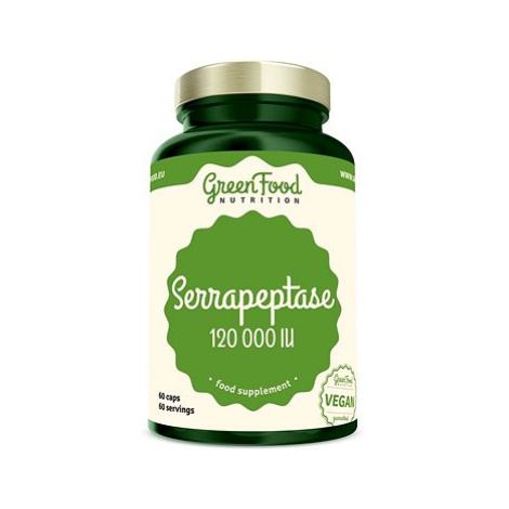 GreenFood Nutrition Serrapeptase 120000IU 60 cps