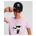 Šiltovka Karl Lagerfeld K/Ikonik 2.0 Cap Black