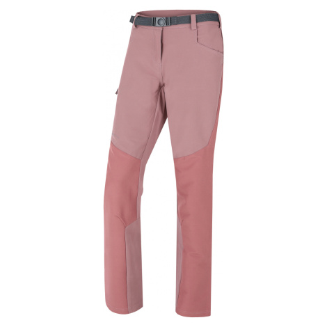 Women's outdoor pants HUSKY Keira L tm. Burgundy