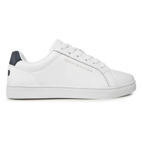 Tommy Hilfiger Sneakersy Essential Cupsole Sneaker FW0FW07687 Biela