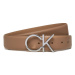 Calvin Klein Dámsky opasok Re-Lock Ck Logo Belt 30Mm K60K610157 Hnedá