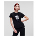 Tričko Karl Lagerfeld Ikonik 2.0 Karl T-Shirt Čierna