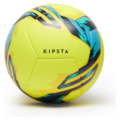 Lopta na plážový futbal BS9 tepelne lepená veľkosť 5 žltá KIPSTA