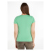Tričká s krátkym rukávom pre ženy Calvin Klein Jeans - svetlozelená