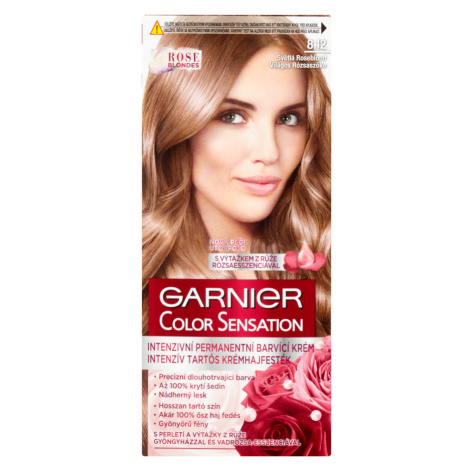 Permanentná farba Garnier Color Sensation 8.12 svetlá roseblond + darček zadarmo