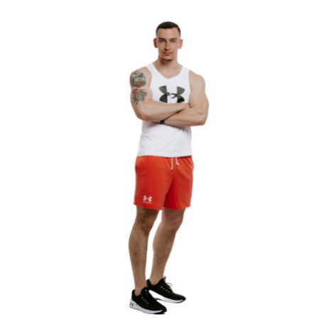 Pánske teplákové kraťasy UNDER ARMOUR UA Rival Terry 6in Short-PNK