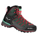 Salewa SALEWA Mtn trainerlite mid GTX Feld Green/Fluo Coral, EU ½ Dámske trekové boty