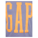 GAP Detské bavlnené tričko s logom Fialová