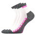 VOXX ponožky Vector white 3 páry 113253