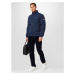 Tommy Jeans Prechodná bunda 'Essential'  námornícka modrá / ohnivo červená / biela