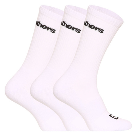 3PACK ponožky Horsefeathers biele (AA1077B) S