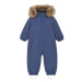 Detský zimný overal COLOR KIDS Coverall W. Fake Fur-741590.7150-Vintage Indigo