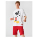 Koton Mickey Mouse oversize tričko s licenciou s potlačou