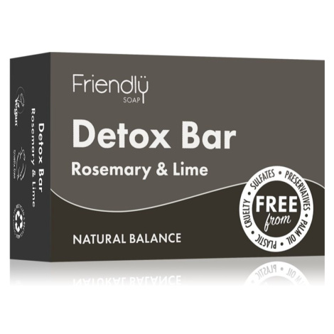 Friendly Soap Detox Bar Rosemary & Lime prírodné mydlo