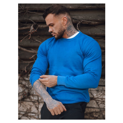 Men's Monochrome Blue Sweatshirt Dstreet from