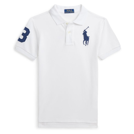Polo Ralph Lauren Tričko  tmavomodrá / biela