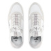Calvin Klein Jeans Sneakersy Runner Sock Lace Up YM0YM00553 Biela
