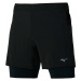 Mizuno ER 5.5 2IN1 SHORT Pánske športové šortky, čierna, veľkosť