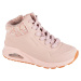 PÚDROVÉ ČLENKOVÉ ZIMNÉ TENISKY SKECHERS UNO GEN1 - DARLING DAZE 310566L-BLSH