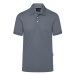 Karlowsky Pánske polo tričko KY143 Anthracite (ca. Pantone 7540C)