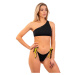 Women's Swimsuit Nebbia One Shoulder Bandeau Bikini Top 448 Black S