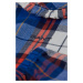 ŠATY GANT CHECKED FLANELL DRESS BOLD BLUE