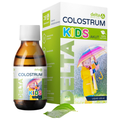 Delta Colostrum sirup KIDS 100 % NATURAL 125 ml