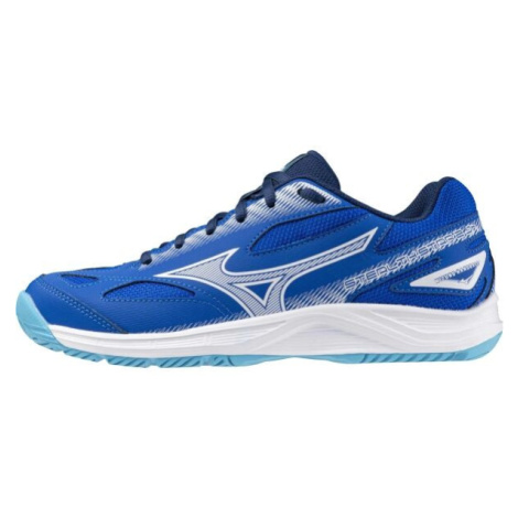 Mizuno STEALTH STAR JR Detská indoorová obuv, modrá, veľkosť 34