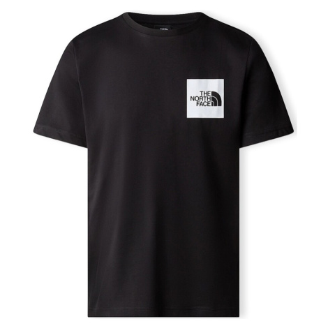 The North Face  Fine T-Shirt - Black  Tričká a polokošele Čierna