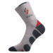 VOXX ponožky Tronic light grey 1 pár 103732
