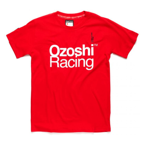 Pánská košile Ozoshi Satoru M košile červená O20TSRACE006 XL