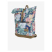 Batoh Enrico Benetti Santiago 15 Notebook Backpack Dark Blue Floral"