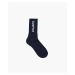 Men's standard length socks ATLANTIC - navy blue