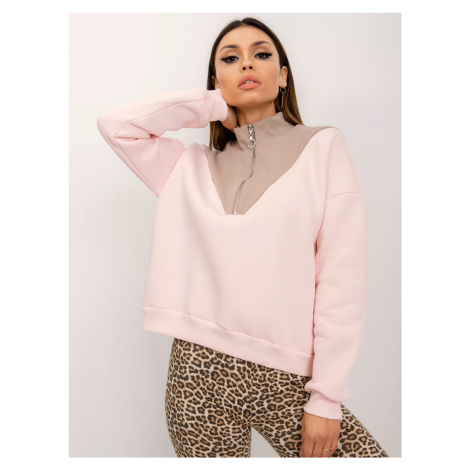 Sweatshirt-RV-BL-5218.70-light pink Rue Paris