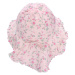STERNTALER Klobúk letný s jemnými kvetmi pink dievča-47 cm-9-12 m