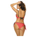 KORALOVÉ PUSH-UP BIKINY CAMILLA SHOCK RED M-489 (7)