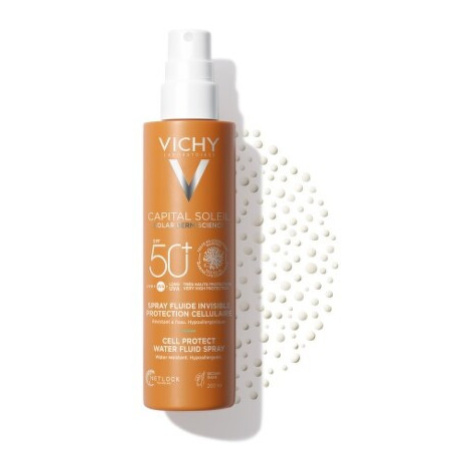 VICHY Capital soleil fluidný sprej SPF50+ vodeodolný sprej 200 ml