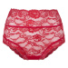 Dámské kalhotky LingaDore 1400B-2 High brief Farba: Červená