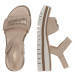 GABOR Remienkové sandále  béžová / zlatá