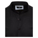 Čierna pánska košeľa s krátkym rukávom skl.28
