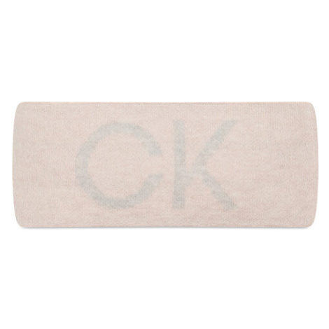 Calvin Klein Textilná čelenka Elevated Monogram K60K609962 Ružová