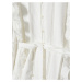 MANGO Košeľové šaty 'Marissa'  biela