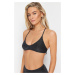 Trendyol Black Bralette Silvery Bikini Top